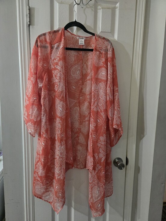 K Jordan Tops - 2x semi sheer duster